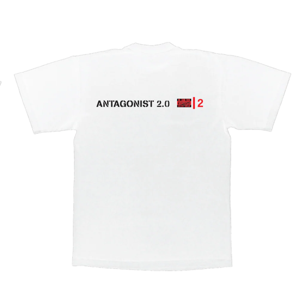 Antagonist 2.0 Vol 2 White T-Shirt - Image 2
