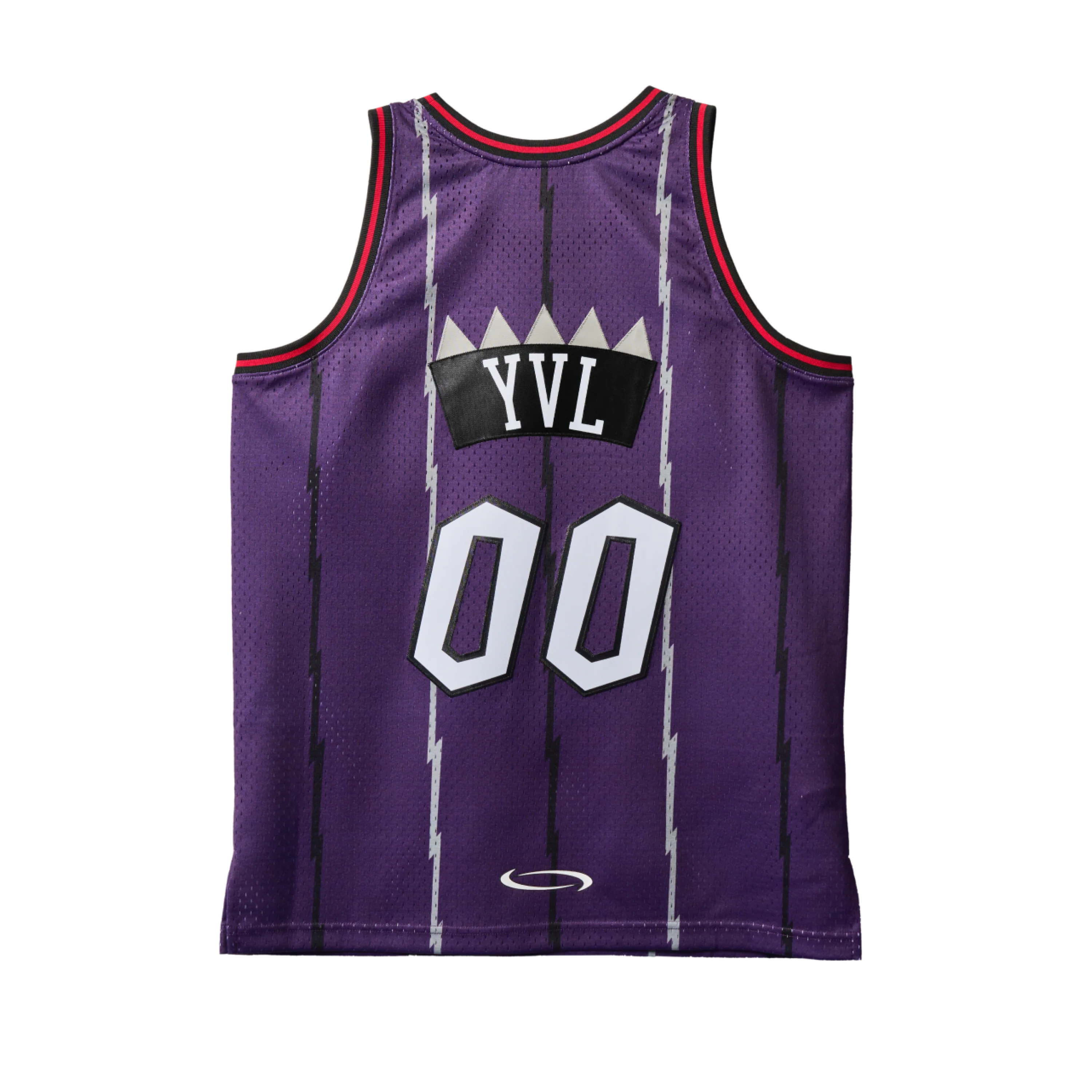 NBA PLAYBOI CARTI X M&N JERSEY TORONTO RAPTORS 1998 (PURPLE) - Image 2