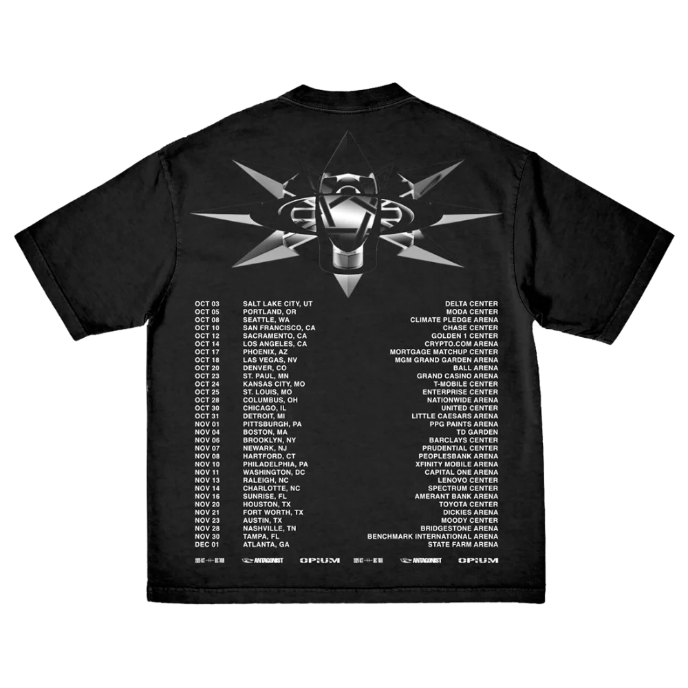 Opium Antagonist Tour 2.0 T-Shirt - Image 2